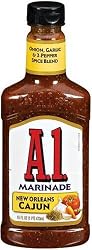 A.1. Steak House Marinade, New Orleans Cajun, 16-Ounce Bottles (Pack of 6)