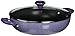 Paula Deen Signature Porcelain Nonstick 12-Inch Covered Chicken Fryer, Lavender Speckle