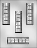 CK Products 4-1/2-Inch Candy Bar Thin Chocolate Mold