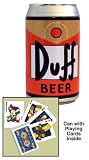 Duff Beer Can and Playing Cards The Simpsons Series 2