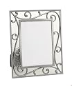Fetco International Scroll Metal Cast Frame With Bubble Glass 3 X 5 Clear