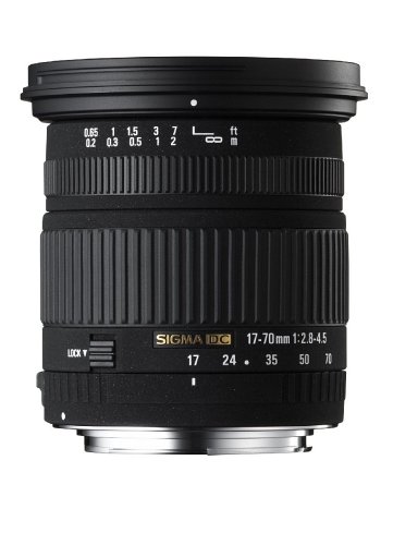 Sigma 17 70mm f 2.8 4.5 DC IF Macro Lens for Sigma Digital SLR Cameras