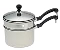 Farberware Classic Series 2-Quart Saucepan with Double Boiler Insert and Lid