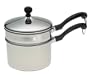 Farberware Classic Series 2-Quart Saucepan with Double Boiler Insert and Lid