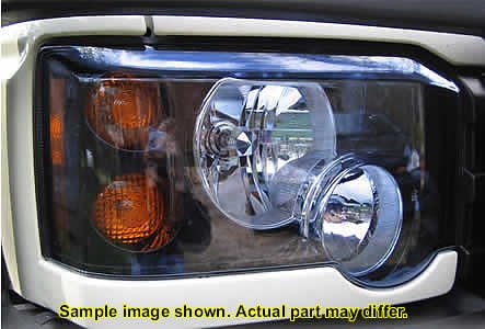 Jeep Grand Cherokee headlight bug shield 05-06 Jeep Grand Cherokee Headlight and fog light white-optic blue cover film - Jeep Grand Cherokee - Head and foglight deflector shields