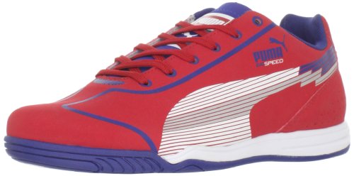 #1Puma Evospeed Star Soccer Cleat,Ribbon Red/White/Limoges,10 US/11.5 D US 418YKyuMxpL