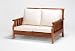 Outdoor Living : Panama Two Seat Wooden Sofa