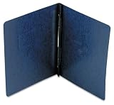 Oxford 12902 Pressboard Report Cover with Reinforced Side Hinge, 11 x 8-1/2, Dark Blue, Carton of 100