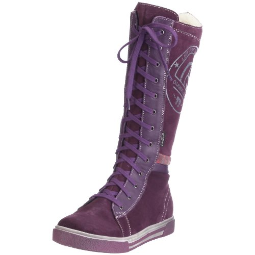 Lepi A02S1007, Mädchen Stiefel, Violett (camoscio 2110), EU 40
