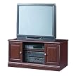 Sauder Classic Cherry-Finish Universal TV Stand