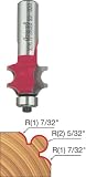 Freud 99-020 7/32-Inch Radius Traditional Corner Beading Bit with 1/2-Inch Shank