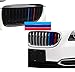 Shopping Mecca 4D Carbon Fiber M-Colored Stripe Decal Sticker for BMW M3 M5 M6 E46 E39 E60