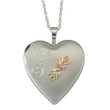 Black Hills Gold Sterling Silver Heart Locket