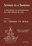 Books : Sermon in a Sentence (A Treasury of Quotations on the Spiritual Life)