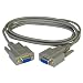C?ble Null Modem s?rie DB9 femelle RS232 9 broches 2m
