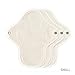 Hesta Organic Reusable Cloth Incontinence Adult Diaper Pad for Women, 3Pads