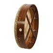 Bodhran, 18", Tune, Rosewd, Double,Cross