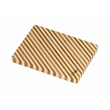 Island Bamboo HC9 Laguna Diagonal Honey Striped Cutting Board, Small, 11-Inch by 9-Inch by Island Bamboo