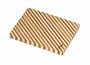 Island Bamboo HC9 Laguna Diagonal Honey Striped Cutting Board, Small, 11-Inch by 9-Inch