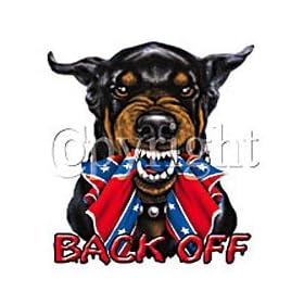 Back Off-Dixie Dog 33 Adult Sweatshirt
