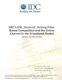 SBC's DSL Discount: Driving Price-Based Competition and the Online Channel in the Broadband Market