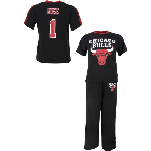 Unk Miam Chicago Bulls Derrick Rose Youth (Sizes 8-20) Pajama Set Small