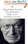 �ber Ruhest�rer: Juden in der deutschen Literatur