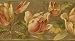 Bronze Tulip Wallpaper Border
