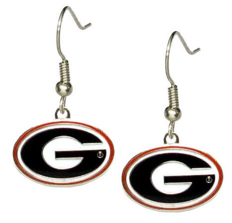Georgia Bulldogs - NCAA Team Logo Dangler Earrings