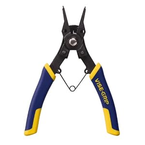 Irwin 2078900 Vise-Grip 6-1 2-Inch Convertible Snap Ring Pliers by Irwin