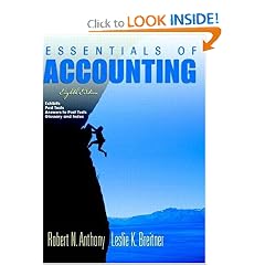 Essentials of Accounting and Post Test Booklet 8 (8th Edition) (No. 8)