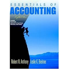 Essentials of Accounting and Post Test Booklet 8 (8th Edition)