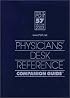 Physicians Desk Reference Companion Guide 2003 (Pdr Guide to Drug Interactions, Side Effects and Indications)