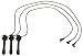 Bosch 09436 Premium Spark Plug Wire Set
