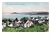 Aerial View of the Town and Lake Ewauna - Klamath Falls, OR Giclee Poster Print