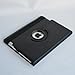 inShang Smart rotating case for iPad4/ipad 3/ ipad2, Multi-Function PU Leather Stand/ Cover, With Auto Sleep Wake Function (For ipad2/3/4 - black)