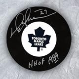 Darryl Sittler Toronto Maple Leafs Autographed/Hand Signed Hockey Puck