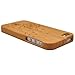 Natural Handmade hard wood Bamboo Case Cover for iphone 5 with free screen protector(dandelion)