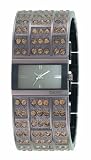DKNY - NY3895 - Montre Mode Femme - Empierr&eacute;e - Quartz analogique - Bracelet en Acier noir