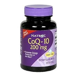 Natrol CoQ10, 200mg, 45 Softgels