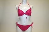 LUCY LOVE(ルーシーラブ) ビキニ「DOT WIRE BIKINI JSM02M9」PNK サイズMの画像