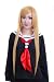 FENGSHANG Beauty Cosplay and Party Long Wigs 31 Inches Golden