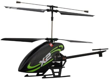 HPHELI X-2 RTF 350 Size Dual Rotor Outdoor Helicopter
