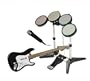 Wii Rock Band Bundle: Guitar, Drums & Microphone
