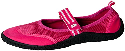 Starbay Women's Mary Janes Athletic Mesh Aqua Flats Water Shoes Fuchsia 8