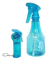 Spray Bottle & Travel Fan Cooling Set
