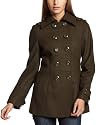 Miss Sixty Women's Contrast Thread Peacoat