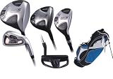 Aspire Men's RX5 Complete Golf Set (Tall Size Right Hand, Blue)