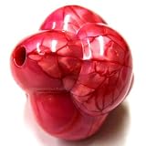 Cinnamon Knot Shaped Plastic Beads (15 pcs). 18mm (11/16") 015903
