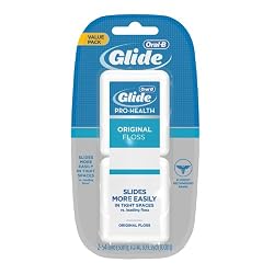 Glide Dental Floss, Original Flavor, 109.3-Yard Flip-Top Vial (Pack of 3)